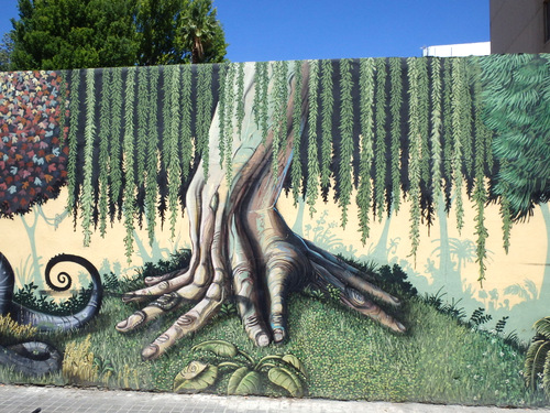 Street Murals: Tree Theme.